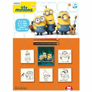 Razítka Minions/Mimoni, blistr 5 ks - neuveden