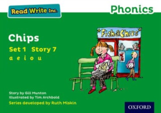 Read Write Inc. Phonics: 7 Chips (Green Set 1 Storybook) - Gill Munton