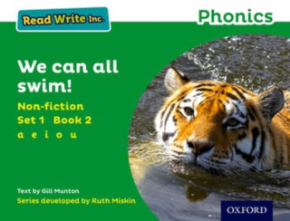Read Write Inc. Phonics: We Can All Swim! (Green Set 1 Non-fiction 2) - Gill Munton
