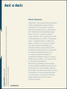 Řeč o řeči - Marie Čechová