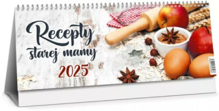 Recepty starej mamy 2025 - stolný kalendár - 