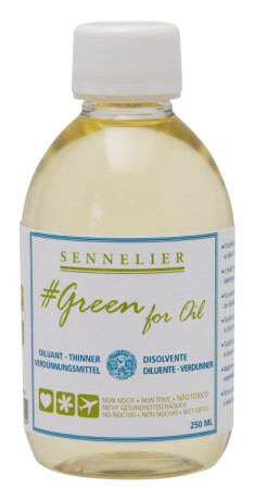 Ředidlo pro olej Sennelier Green for Oil 250ml - 