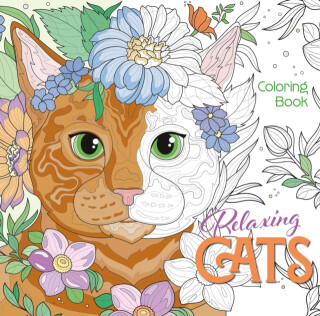 Relaxing Cats Colouring Book - 