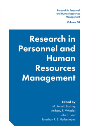 Research in Personnel and Human Resources Management - 
