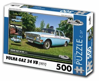 Puzzle VOLHA GAZ 24 VB (1977) - 500 dílků - neuveden