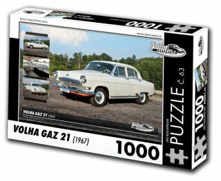 Puzzle VOLHA GAZ 21 (1967) - 1000 dílků - neuveden