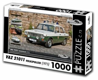 Puzzle VAZ 21011 Volkspolizei (1975) - 1000 dílků - neuveden