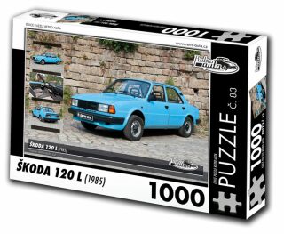 Puzzle ŠKODA 120 L (1985) - 1000 dílků - neuveden