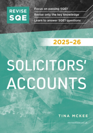 Revise SQE Solicitors' Accounts 2025/26 - Tina McKee