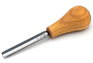 Řezbářské rydlo Palm-size straight rounded chisel P9/10 BeaverCraft - 