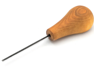 Řezbářské rydlo Palm-size straight V-profile chisel P12/02 BeaverCraft - 