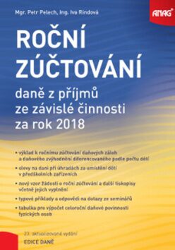 Roční zúčtování daně z příjmů ze závislé činnosti za rok 2018 - Petr Pelech,Ing. Iva Rindová