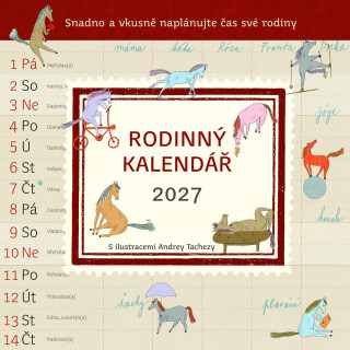 Rodinný kalendář 2027 - Pavla Staňková