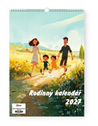 Rodinný kalendář 2027 - nástěnný kalendář - 