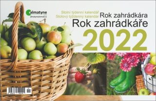 Kalendář 2022 - Rok zahrádkáře, stolní týdenní, 214 x 140 mm - neuveden