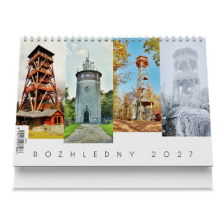 Rozhledny 2027 - Stolní kalendář - 