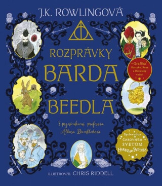 Rozprávky barda Beedla - ilustrované vydanie (slovensky) - Joanne K. Rowlingová