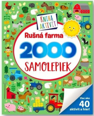 Rušná farma 2000 samolepiek - 