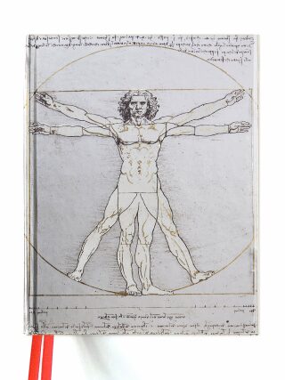 Skicář Da Vinci: Vitruvian Man (Blank Sketch Book) - 