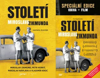 Století Miroslava Zikmunda - dárkové provedení s DVD - Miroslav Náplava,Petr Horký,Vladimír Kroc,Miroslav Zikmund
