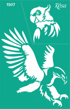 Šablona opakovatelně samolepicí 13x20cm – 1507 - 