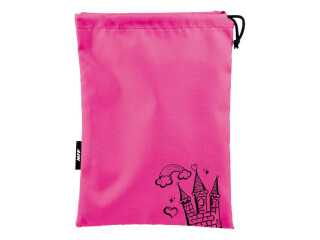 Sáček na přezůvky MFP 27x36cm růžový - 