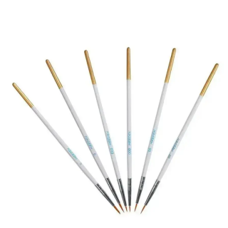 Sada detailních štětců Meeden 6ks - 