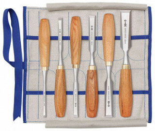 Sada dlát Pfeil 6ks v textilním pouzdře - 