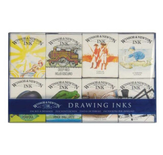 Sada kaligrafických tuší W&N 8x14ml William - 