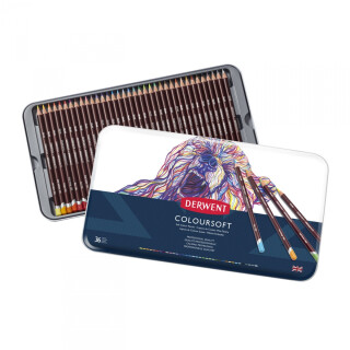 Sada měkkých pastelek Coloursoft 36ks - 
