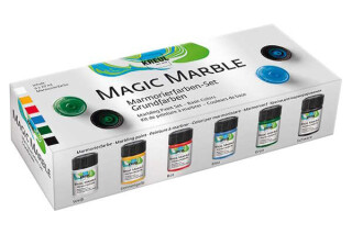 Sada barev Kreul Magic Marble 6x20ml - 