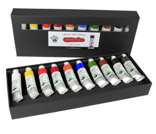 Sada olejových barev Old Holland 10x18ml Standard set - 