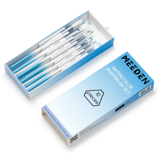 Sada akvarelových štětců Meeden 10ks - 