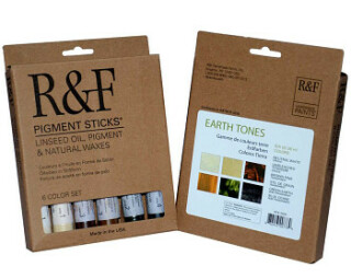 Sada olejových tyčinek R&F 6x38ml – Earth Tones - 