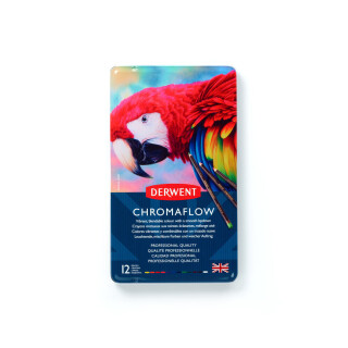 Sada pastelek Chromaflow, Derwent - 12 odstínů - 