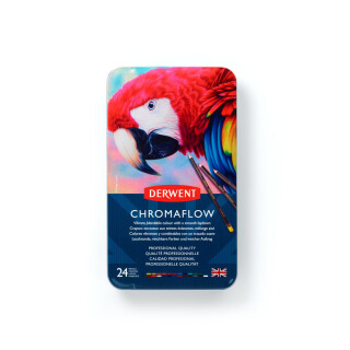 Sada pastelek Chromaflow, Derwent - 24 odstínů - 