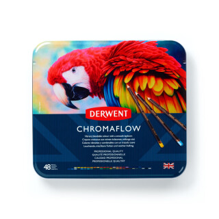 Sada pastelek Chromaflow, Derwent - 48 odstínů - 
