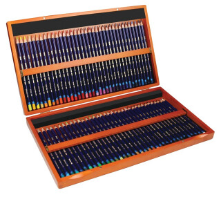Sada pastelek INKTENSE v dřevěném kufru - 72ks - 
