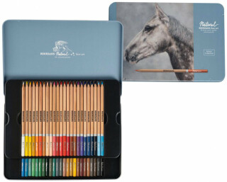 Sada pastelek Renesans 48ks, kovová kazeta - 