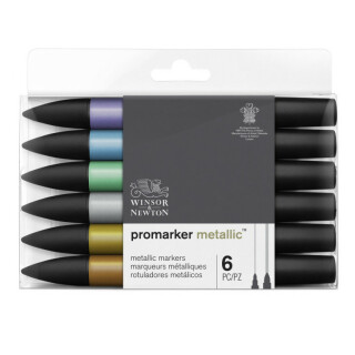 Sada popisovačů WN Promarker Metallic 6ks - 