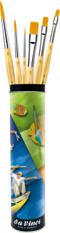 Sada štětců daVinci 5406 Junior plechovka - 