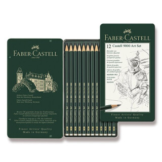 Sada tužek Faber-Castell 12ks umělecké - 