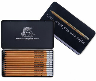 Sada tužek Renesans 12ks v kovové kazetě - 