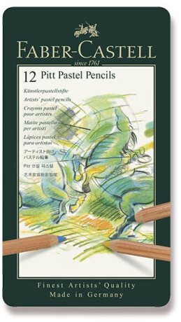 Sada uměleckých pastelů Faber-Castell v krabičce 12ks - 