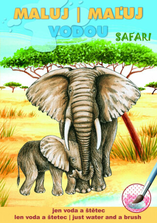Safari - Maluj vodou A5 - 