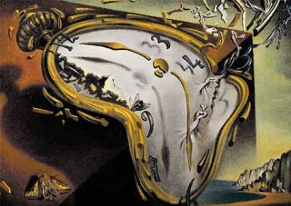 Salvador Dalí: Měkké hodinky - Puzzle/1000 dílků - neuveden