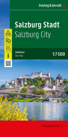 Salzburg 1:7 500 / mapa města - 
