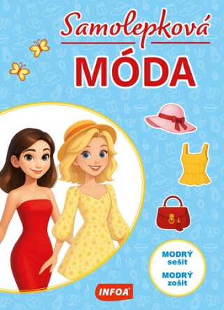 Samolepková móda Modrý sešit - neuveden