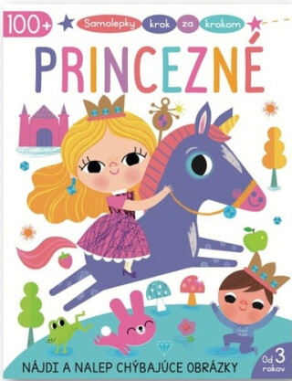 Samolepky krok za krokom Princezné - 