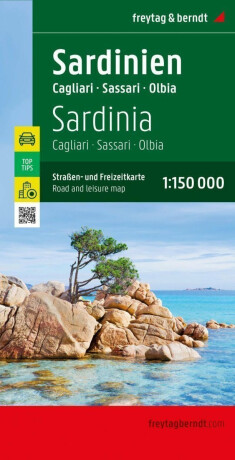 Sardinie 1:150 000 / automapa (poškozené) - neuveden